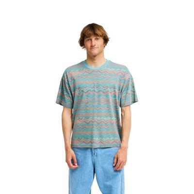 T-Shirt BILLABONG "Paint Rack", Herren, Gr. S, bunt (blau haze), Obermaterial: 100% Baumwolle., Shirts T-Shirt