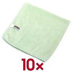 BOMA Mikrofasertücher Micro Punto 10 Stück grün