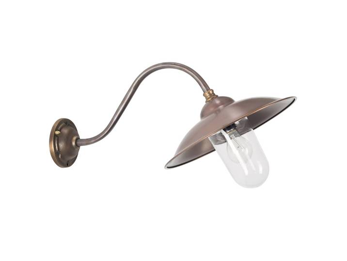 K.S. Verlichting Außenwandleuchte VIENNA, dimmbar, kupfer, Kupfer, Antik