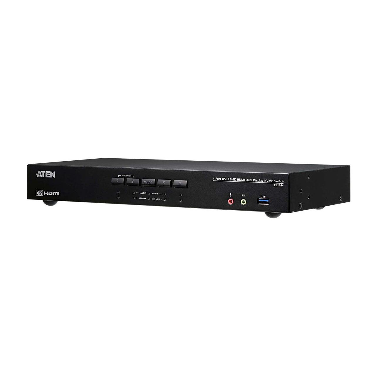 Aten CS1844 4-Port USB 3.0 HDMI KVM (CS1844)