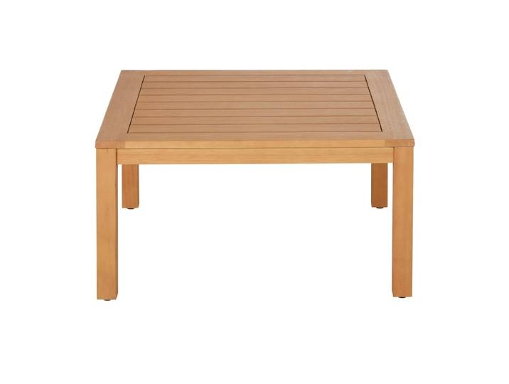 Garten-Couchtisch aus Eukalyptusholz 80 cm