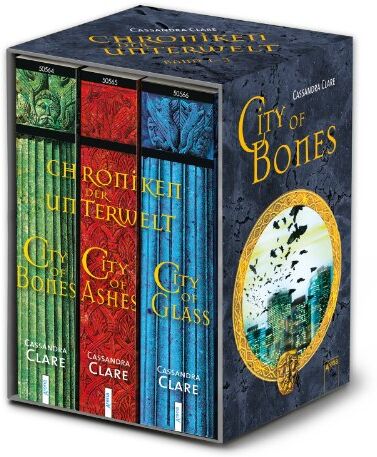 Cassandra Clare - City of Bones / City of Ashes / City of Glass - Chroniken der Unterwelt 01 - 03 - Preis vom 17.10.2026 19:25:27 h