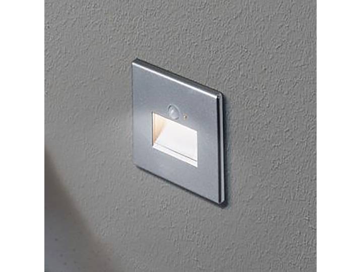 Spot encastrable LED Quadro Sensor 8 x 8 x 4cm Métal/Chrome Aluminium brossé LED Module LED