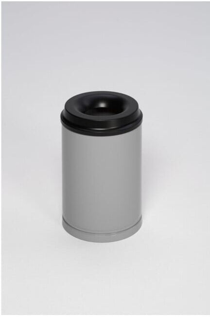 VAR Corbeille à papier ignifuge tête extincteur argent 15 l (3148)