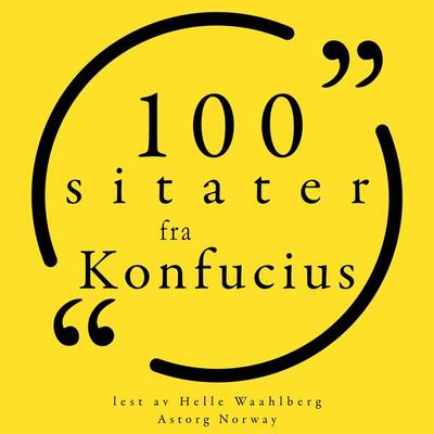 100 sitater fra Confucius - Confucius, Audio, 9782821161719