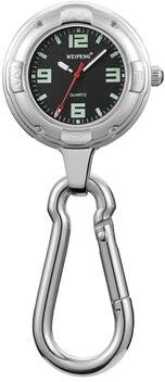 ModernMart Retro Waterproof Carabiner Watch With Luminous Dial For Hiking Travel Outdoor Use a