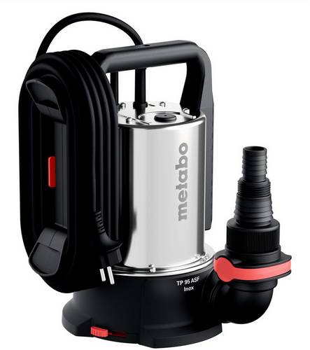 Klarwasser-Tauchpumpe TP 601791000 Typ 95 ASF Nennaufnahme 350 W Förderleistung 9500 l/h Förderhöhe 8 m Anschluss 1,1/2"