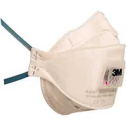 3M, Atemschutzmaske, Atemschutzmaske Aura 9322+Gen3 mit Ventil (FFP2, 10x)