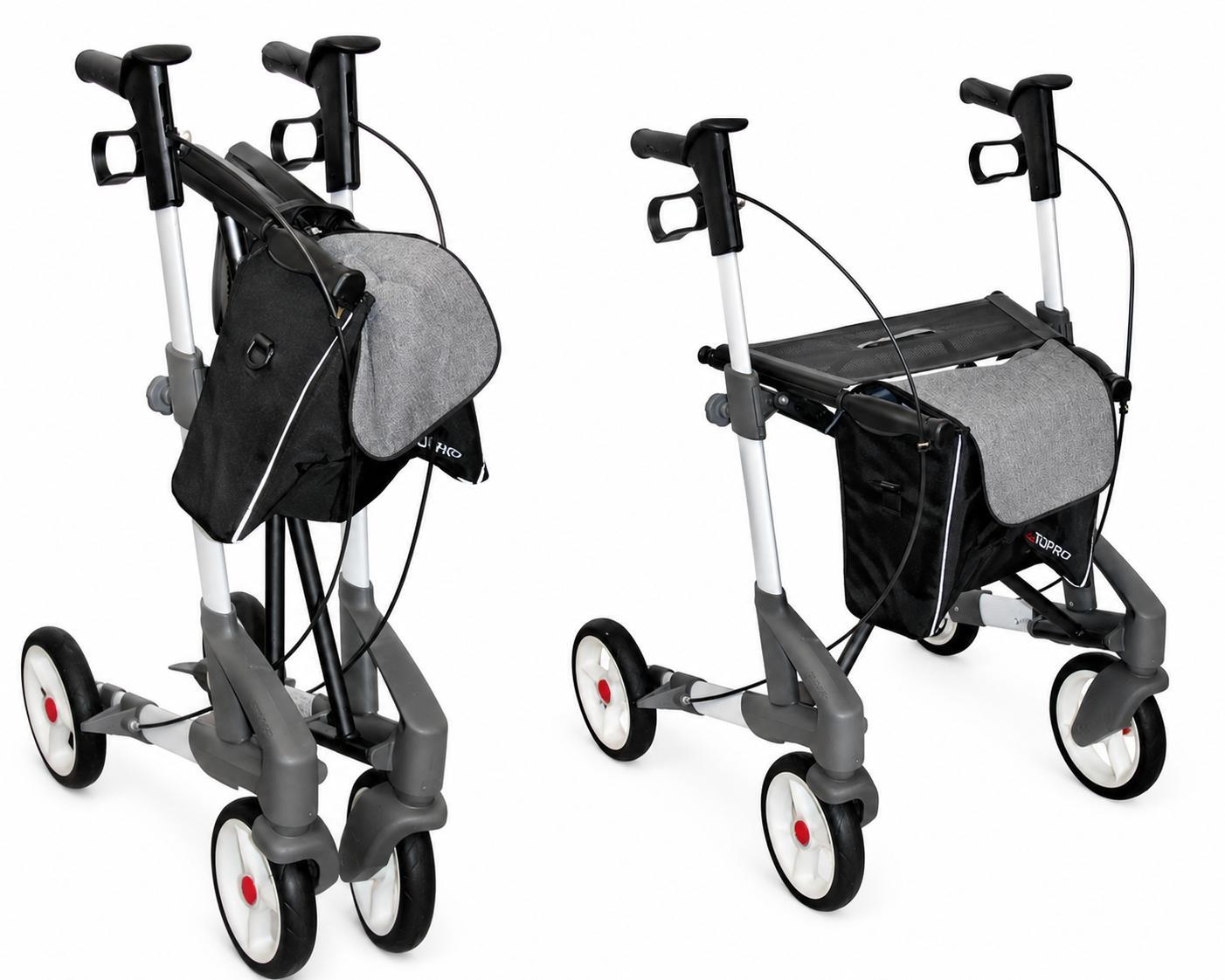 Rollator TOPRO Troja 5G, M>>>>Farbe: silber