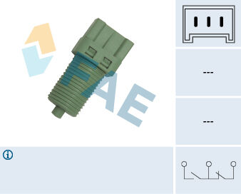 Fae Bremslichtschalter 24700 Für Renault