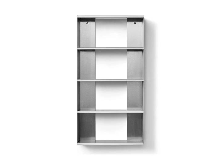 Form & Refine Étagère murale Taper Acier inoxydable, 50x98 cm