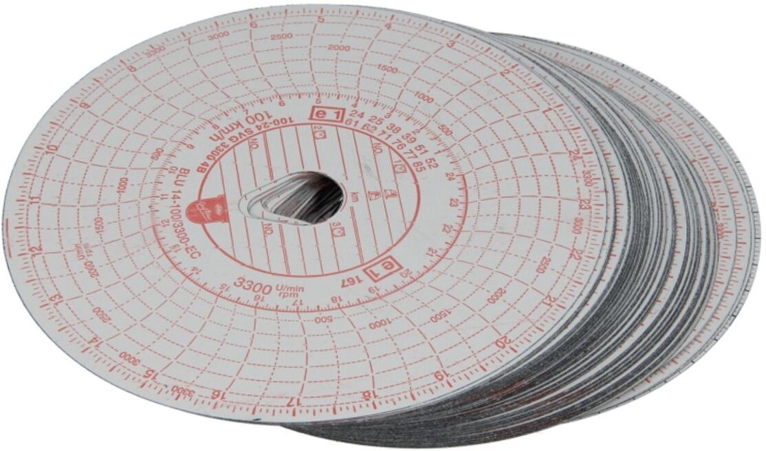 Fahrtenschreiberscheibe BORG-HICO WKR002