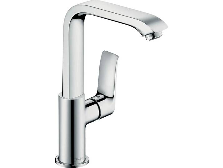 Hansgrohe Metris Mitigeur de lavabo 230 bec pivotant chromé push-open