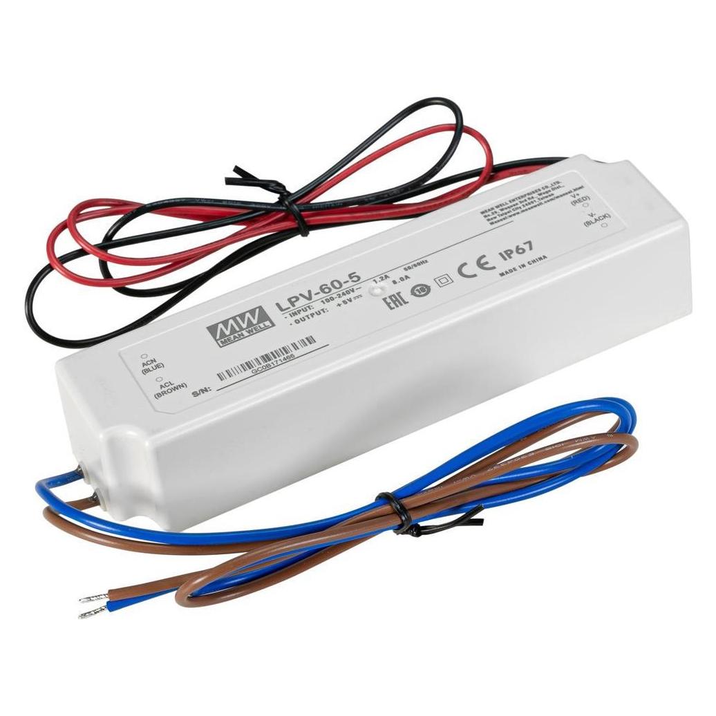 MeanWell Schaltnetzteil 40W / 5V IP67 (51405142)