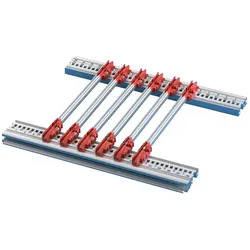 Schroff Führungsschiene Typ Zubehör, PC, 280 mm, Serverschrank Zubehör, Rot, Silber