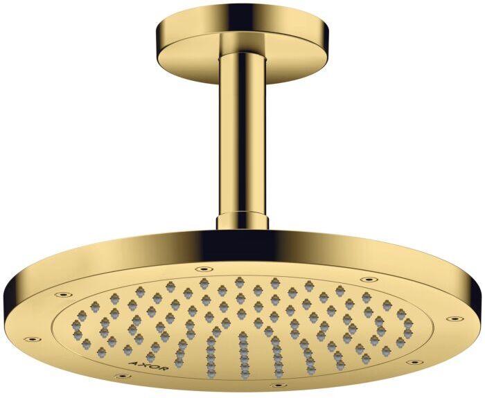 Hansgrohe Axor Kopfbrause 35381990 Decken- oder Wandmontage, polished gold optic