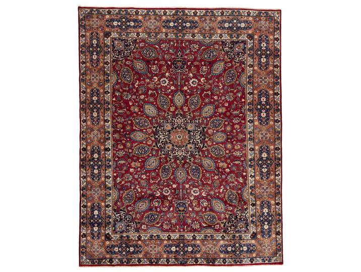 Mashhad Teppich 299x381 Handgeknüpft Orientteppich Perserteppich Wolle