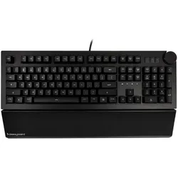 Das Keyboard 5QS Gaming Tastatur - Omron Gamma-Zulu, US-Layout (US, Kabelgebunden), Tastatur, Schwarz