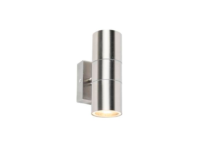 Applique murale extérieure acier 2 lumières IP44 - Duo
