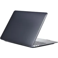 Puro Clip On 13 "black case (13", Apple), Notebooktasche, Schwarz, Transparent