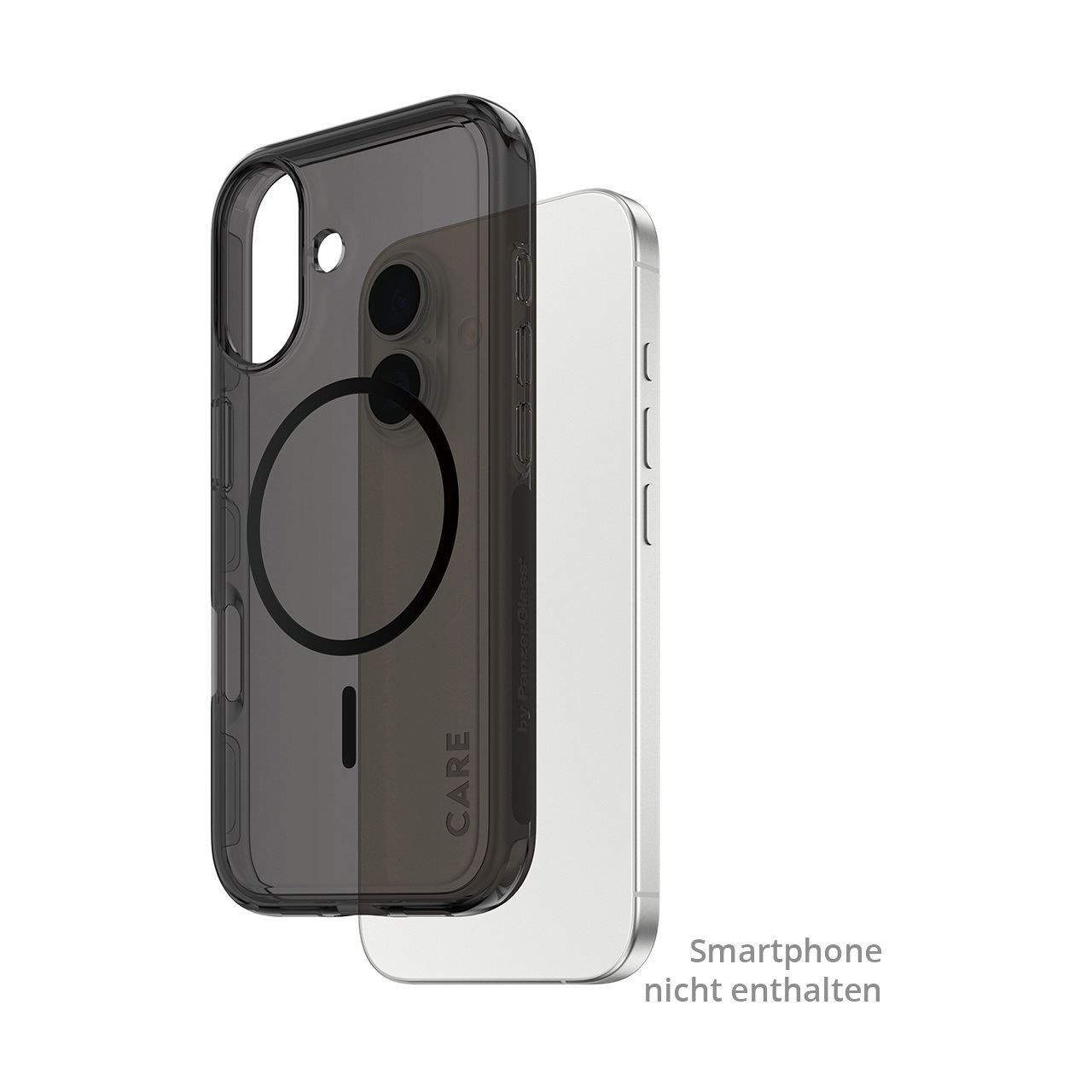 PanzerGlass CARE Urban Explorer Case Smokey w. black MagSafe iPhone 17