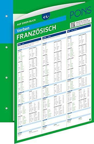 PONS Verben auf einen Blick Französisch - Preis vom 09.10.2026 07:28:09 h