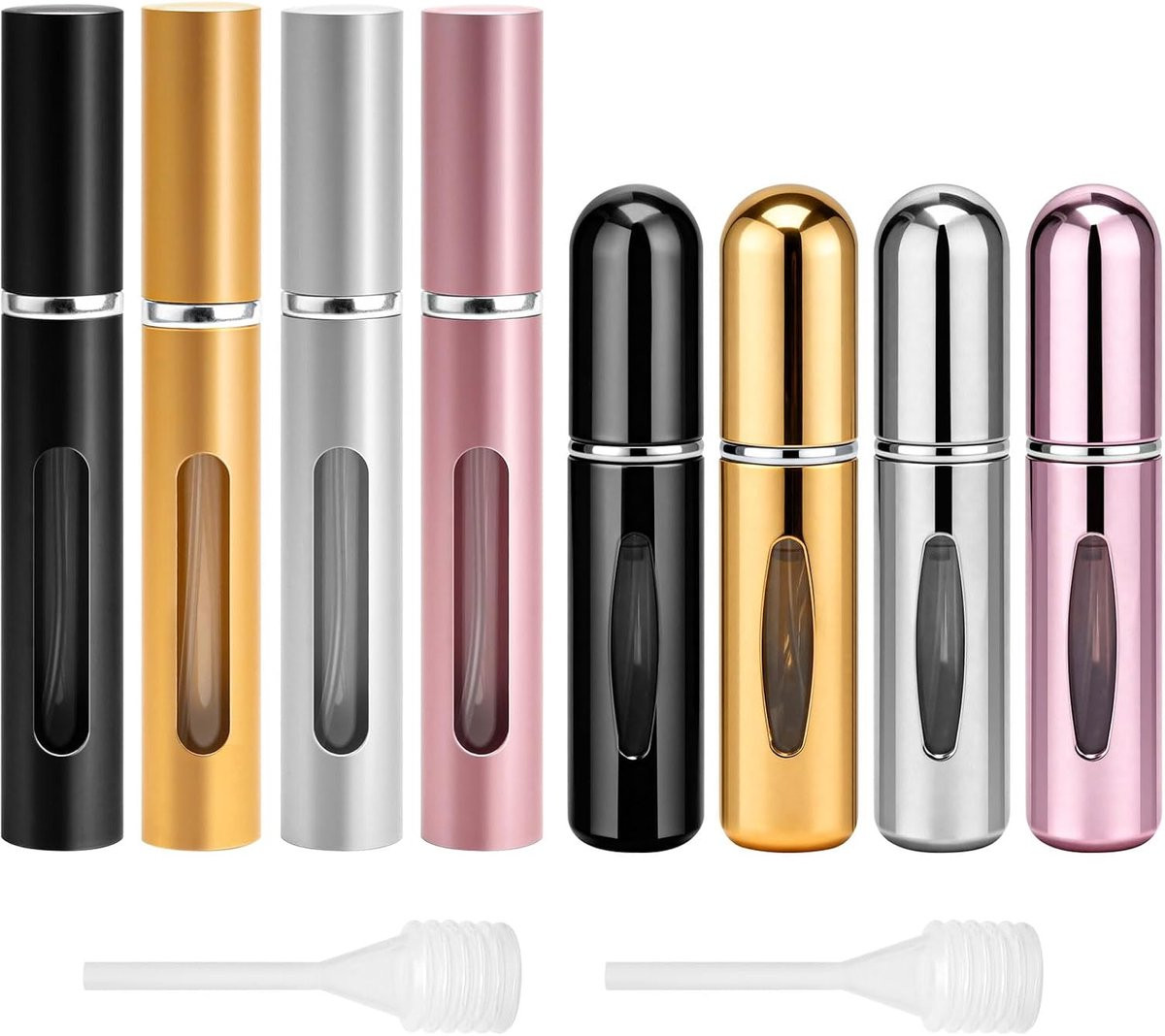 8 stuks navulbare parfum verstuivers van 5 ml voor parfum spray