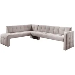 Exxpo by Gala Eckbank Barista Cord Braun Cappuccino 3-Sitzer