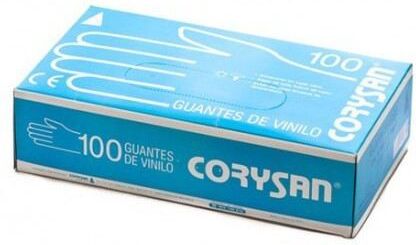 Corysan Vinyl Glove 100 Units Medium