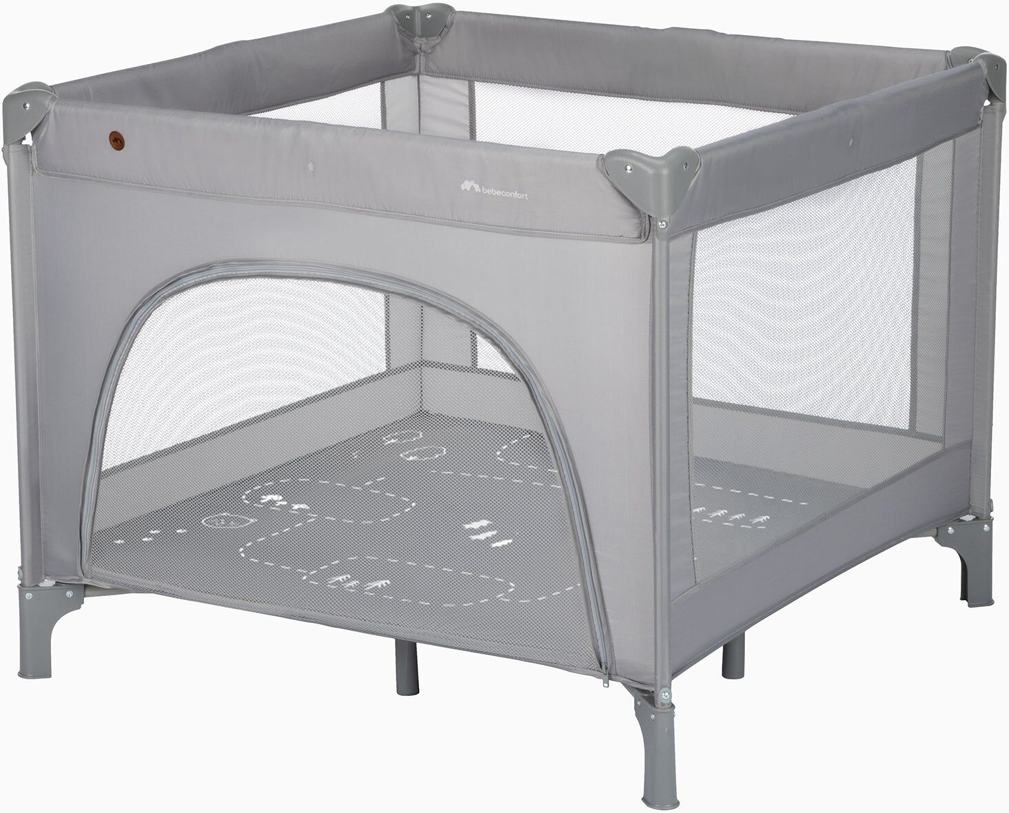 Parque 2 em 1 Bebe Confort Adonis, Mineral Grey