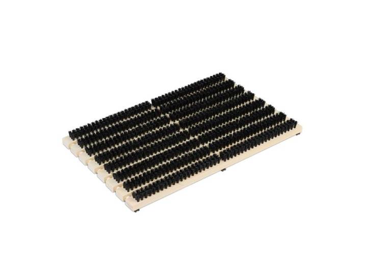 Relaxdays Voetenveger antislip hout