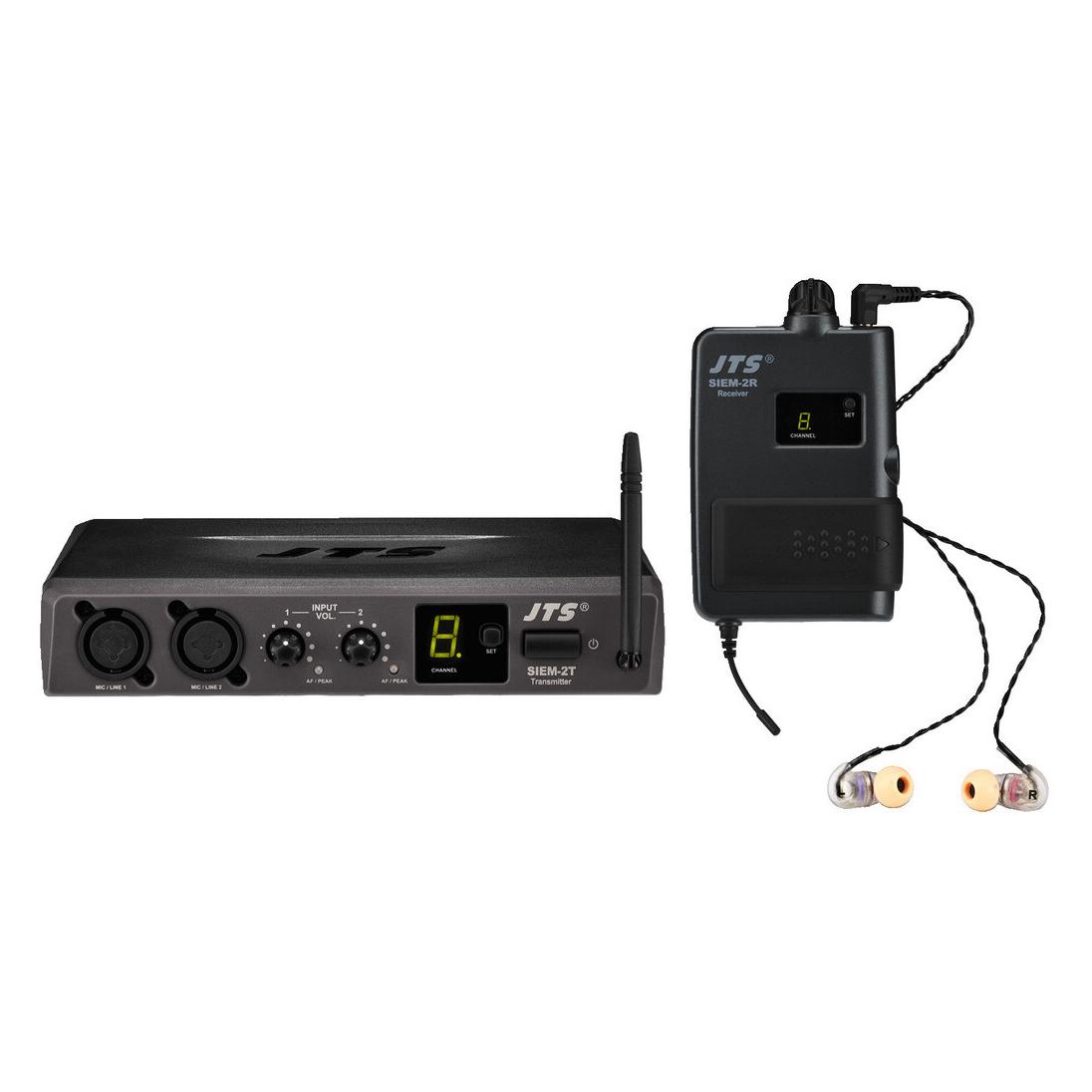 JTS Mono-UHF-PLL-In-Ear-Monitoring-System (MONA-SIEM-2/5)