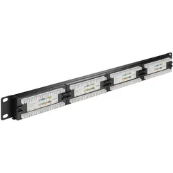 Goobay Patch Panel, Server Zubehör, Schwarz
