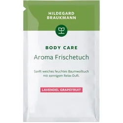 10 Stück Hildegard Braukmann BODY CARE Aroma Frischetücher Lavendel Grapefruit