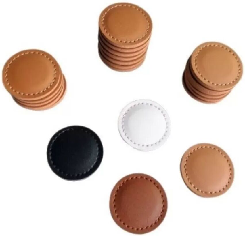 INF 4er-Pack magnetische PU Golfball-Positionierungszubehör - vielseitige Farben Weiß