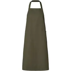 Latzschürze mit Taschen "30340" - I - grün