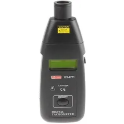 RS PRO 5-digit laser tachometer,10-99999rpm 1mW (Laser), Messtechnik