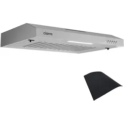 CIARRA Unterbauhaube 60 cm Einbau-Dunstabzugshaube 3 Stufen 220m3/h Umluft & Abluft VMS6903