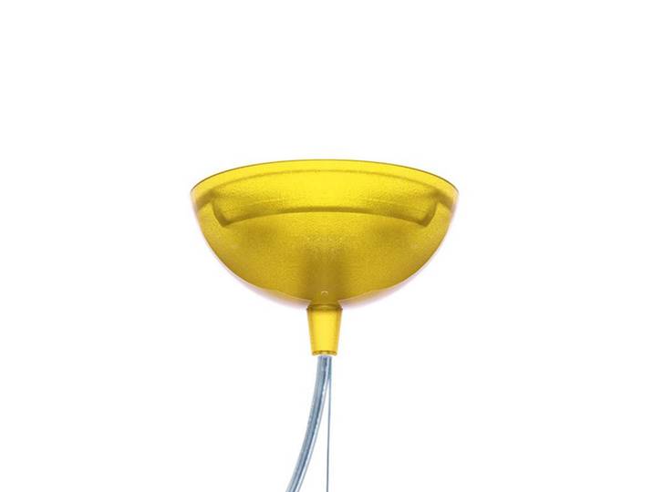 Suspension Small FL/Y jaune - Kartell - Salon / séjour - Design - Plastique - À ampoule unique