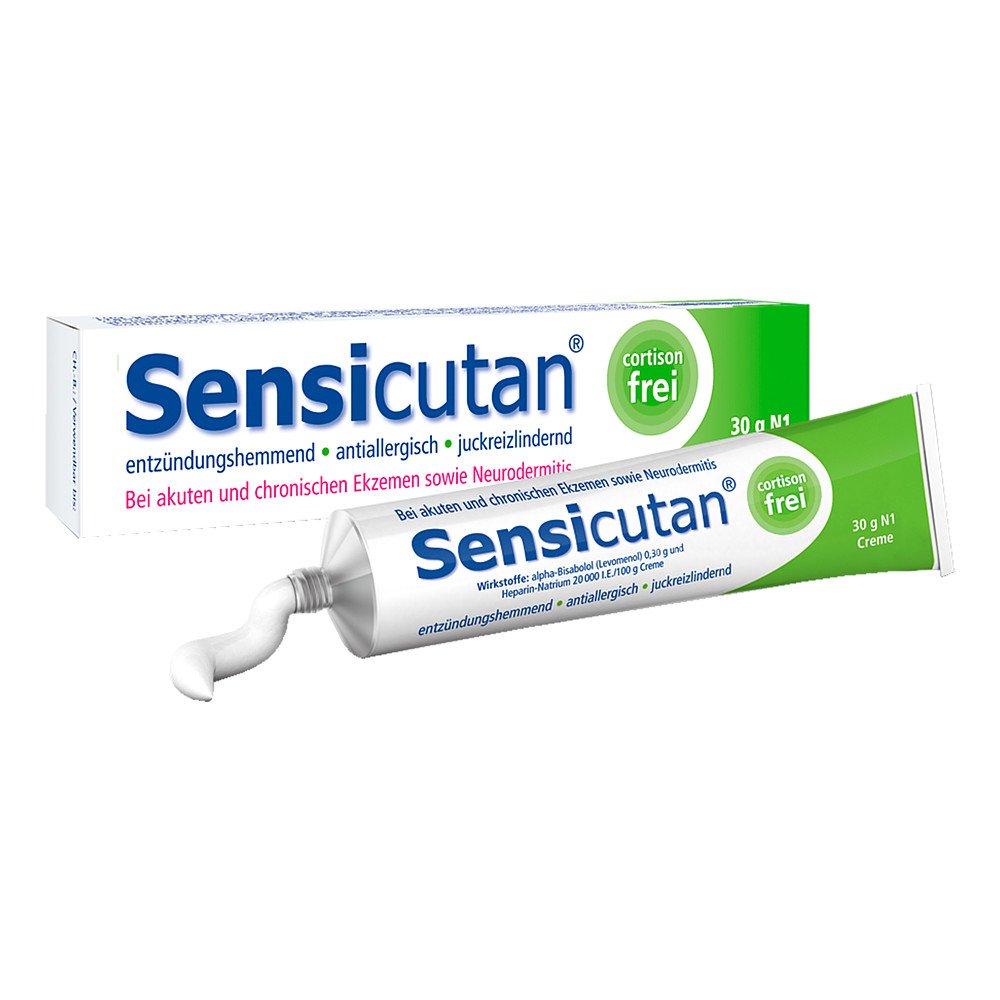 Harras Pharma Curarina Arzneimittel GmbH Sensicutan Salbe 03734056
