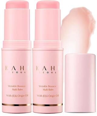 Inspired Finds Wrinkle Bounce Multi Balm Hydrating Face, Lip, Eye & Neck Moisturizer Stick 2pcs