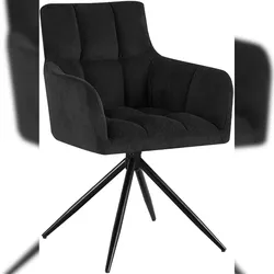 CLP Esszimmerstuhl Jonah Cord Cord HBT: 87x59x59 cm schwarz