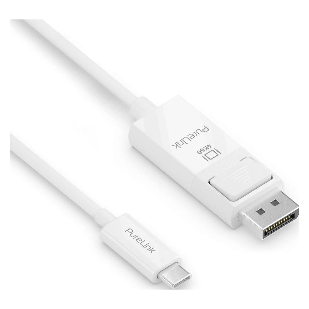 Purelink Kabel IS2220-015 USB Type-C - DisplayPort, 1.5 m, Weiss (1.50 m) (IS2220-015)