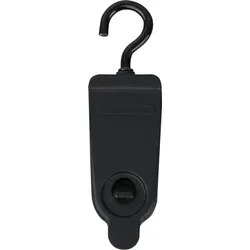 Showgear GripponBase Curtain hook Schwarz