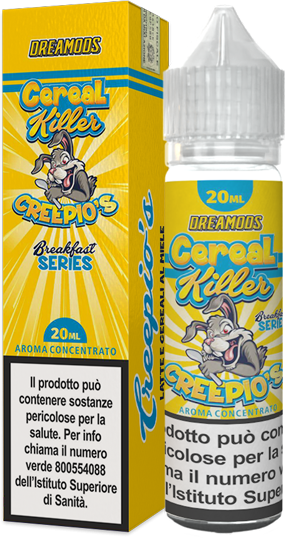 Dreamods Creepio'S Cereal Killer Liquido Shot 20ml Latte Cereali Miele