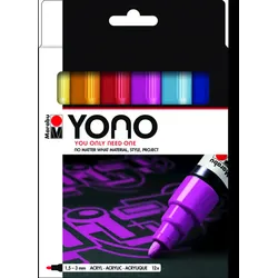 Marabu YONO Marker Set, 12 x 1,5-3 mm
