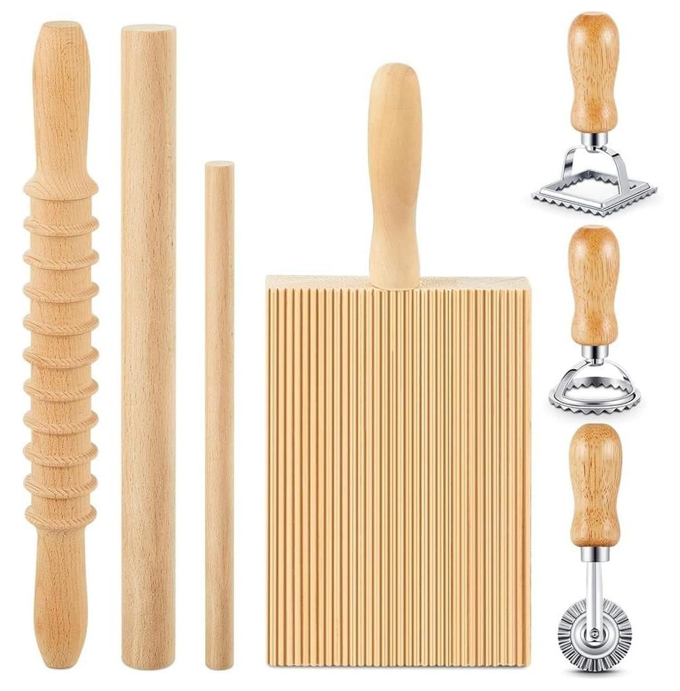 7-delige pastaset voor het maken van zelfgemaakte pasta
