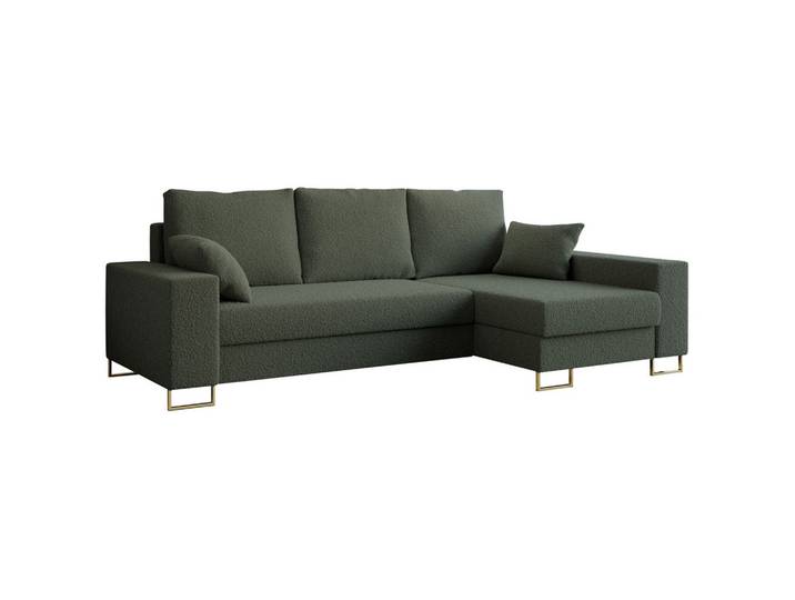 ECKSOFA Dorian Boucle Grün