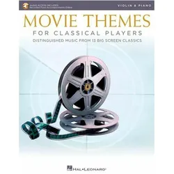 Movie Themes for Classical Players - Violin and Piano: With Online Audio of Piano Accompaniments, Sachbücher von Various