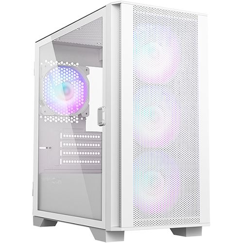 Montech AIR 100 ARGB, Micro-ATX, Tempered Glass - weiß
